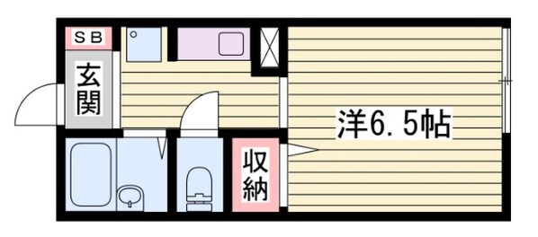 野里駅 徒歩30分 1階の物件間取画像